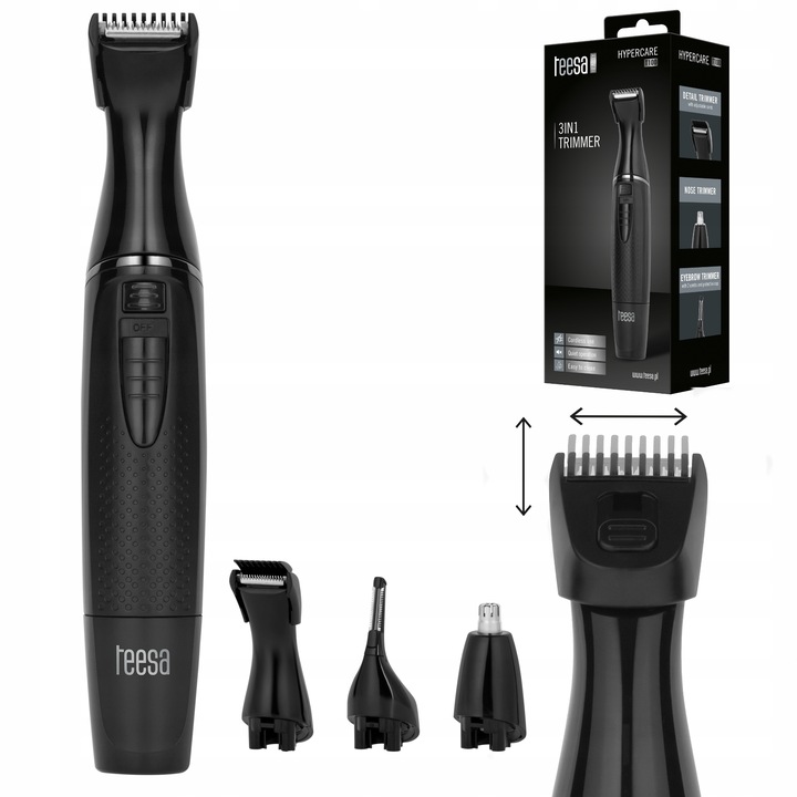 Trymer 3w1 do pielęgnacji osobistej Teesa HYPER CARE T100