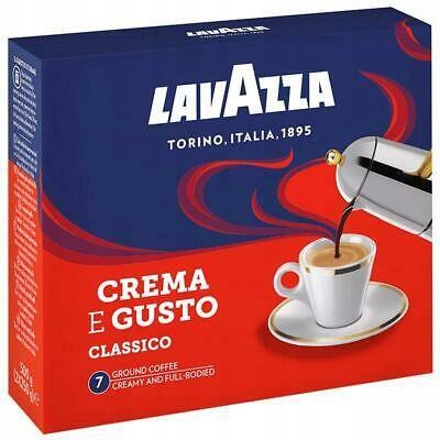 Kawa na włoski rynek mielona Caffe' Crema e Gusto classico 2x250g -