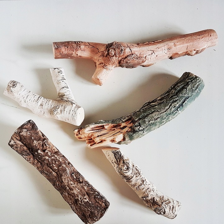 DREWNO OZDOBNE POLANA CERAMICZNE BIOKOMINEK MIX