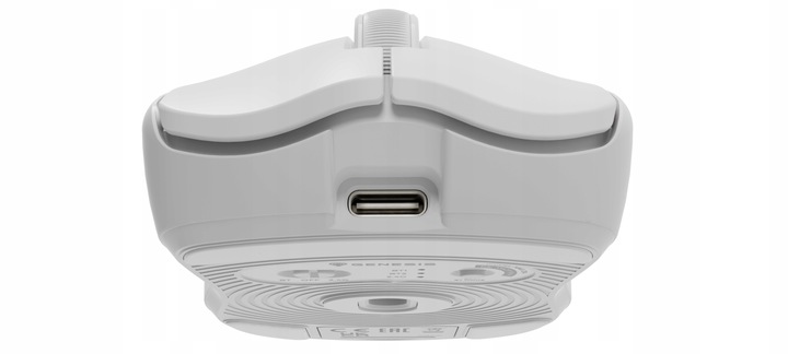 Myszka Gamingowa Genesis ZIRCON 500 Bezprzewodowa Bluetooth 10000 DPI Biała