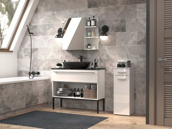 SZAFKA ŁAZIENKOWA SŁUPEK NEL V DS BIEL POŁYSK