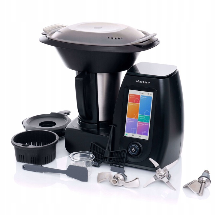 Robot kuchenny gotujący wielofunkcyjny Termorobot PRZEPISY Kohersen