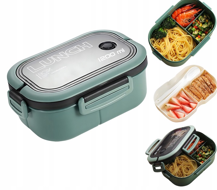 LUNCH BOX ŚNIADANIÓWKA DZIECKA NA PUDEŁKO 1200ML