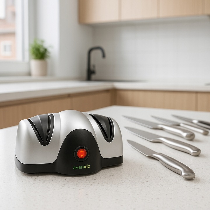 Ostrzałka Do Noży Elektryczna Dom I Ogród 2-Stopniowa Przybory Kuchenne