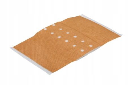 PLASTER Z OPATRUNKIEM 6CM x 5M DO CIĘCIA TKANINOWY
