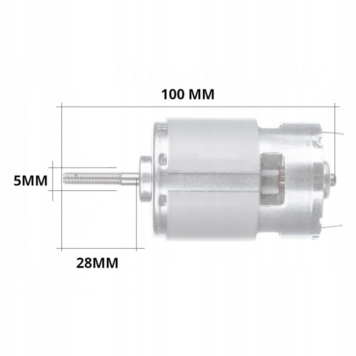 SILNIK 21V PODKASZARKA akumulatorowa KOSA RQ755-DC21V GWINT