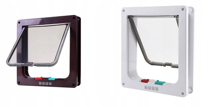 Drzwiczki KLAPA na drzwi dla Kota Psa do 6KG XL