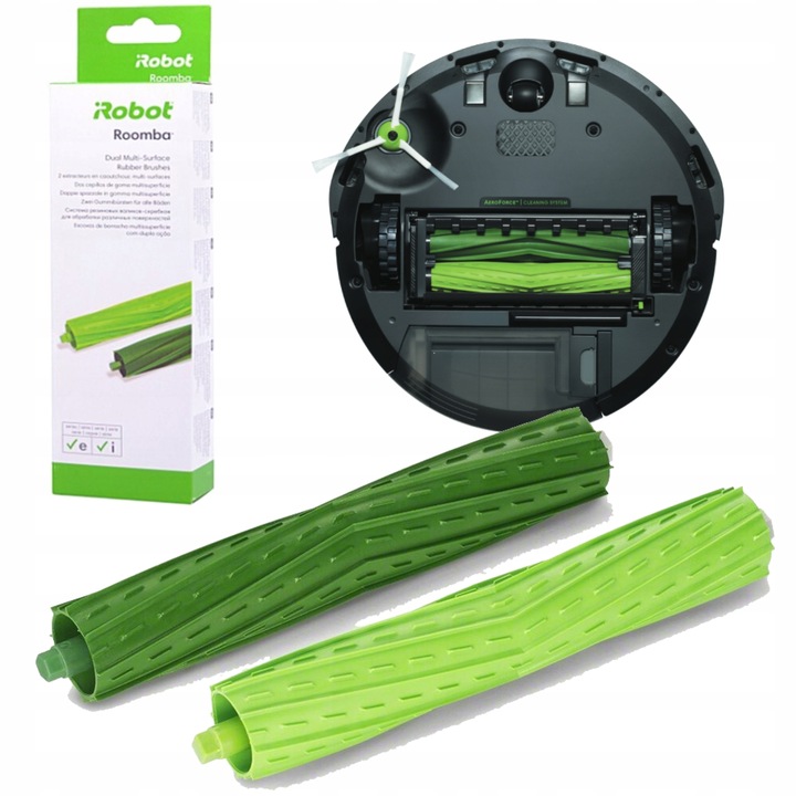 Szczotki Gumowe iRobot Roomba e, i, j, Combo j, 10 MAX ORYGINALNE 2