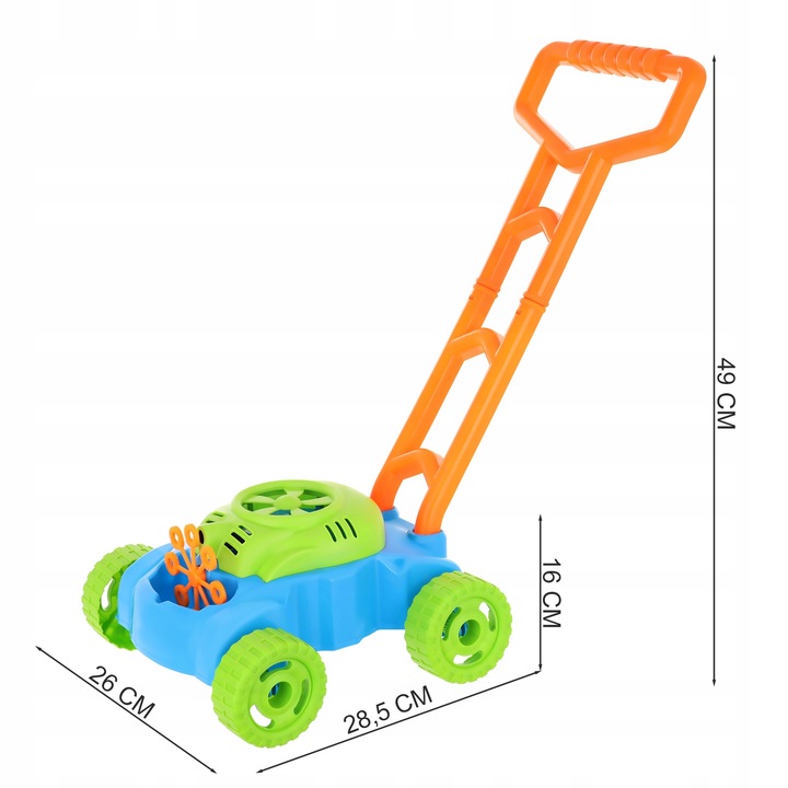 KOSIARKA NA BAŃKI MYDLANE JEŻDZI I PUSZCZA BAŃKI