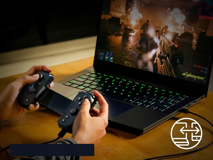 MOBILNY KONTROLER PAD DO SMARTFONA RAZER KISHI V2 USB C IPHONE ANDROID