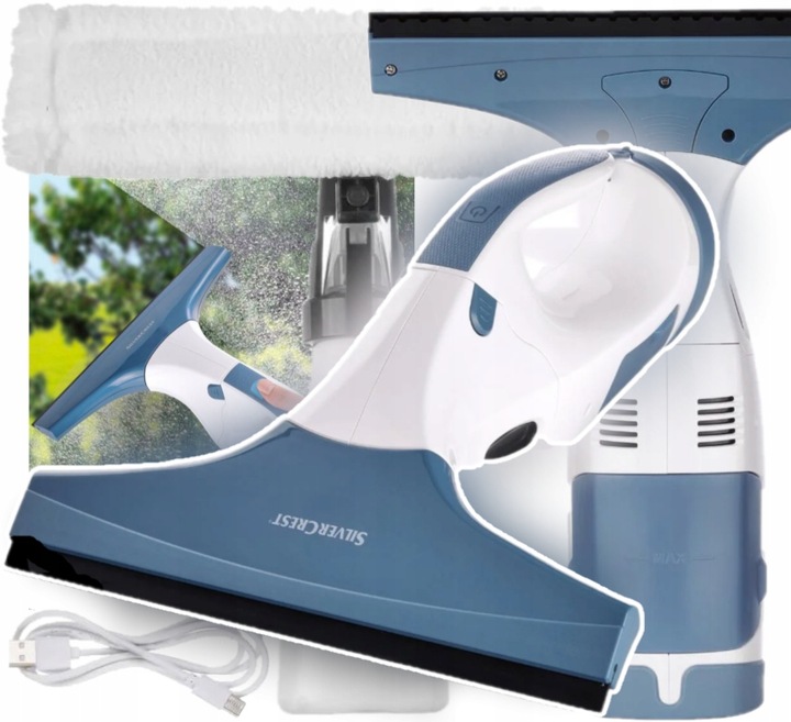 SILVERCREST Akumulatorowa myjka do okien SFR 3.7 D7 + AKCESORIA