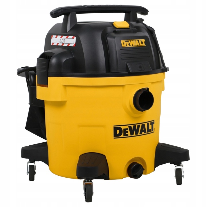 Odkurzacz przemysłowy Dewalt 1200W 34L gniazdo do elektronarzędzi