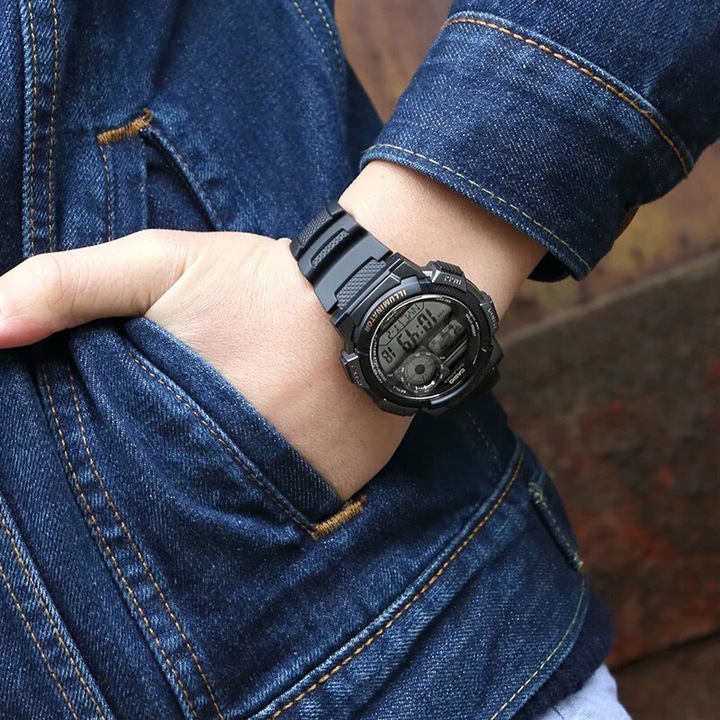 ZEGAREK DZIECIĘCY CASIO DLA CHŁOPCA NA KOMUNIĘ alarm data +BOX +TOREBKA