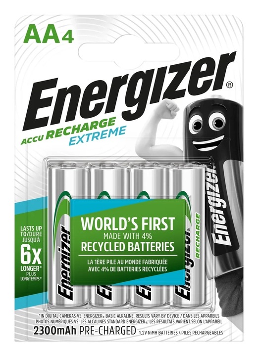 Akumulator Energizer 2300 MAH AA HR6 NiMH - cena za 4szt