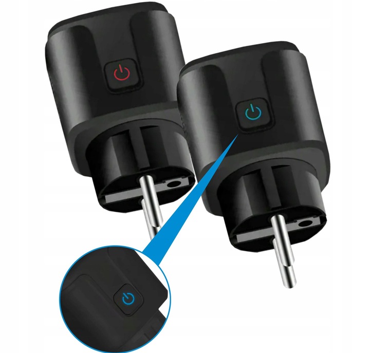 INTELIGENTNE GNIAZDKO GNIAZDO WIFI WATOMIERZ TIMER LICZNIK Smart TUYA 16A