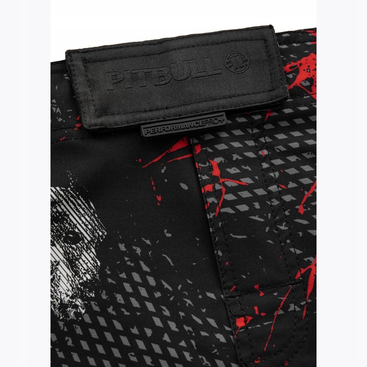 Spodenki treningowe Pitbull Grappling Blood Dog II black M