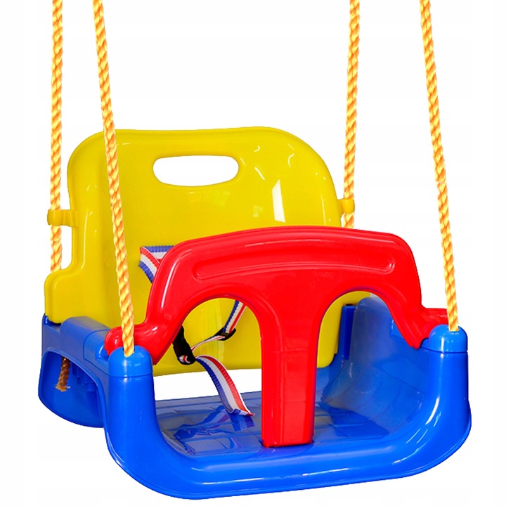 HUŚTAWKA DLA DZIECI OGRODOWA ZEWNĘTRZNA lub DOMOWA MODEL ZE STOLICZKIEM 4w1