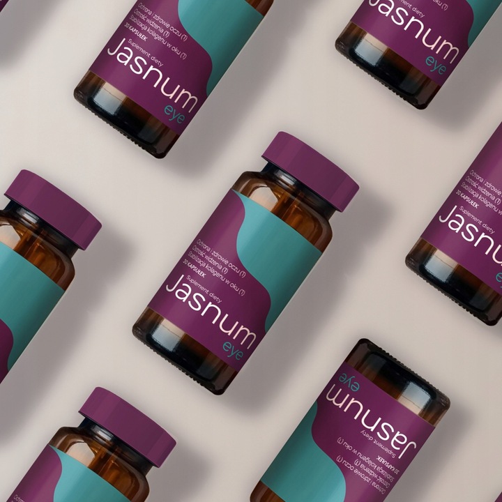 JASNUM EYE ochrona i zdrowie oczu borówka luteina zeaksantyna 30 kapsułek