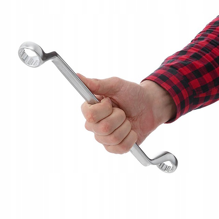 KLUCZE OCZKOWE ODGIĘTE WYGIĘTE 6-22mm 8 szt ZESTAW KLUCZY OCZKOWYCH