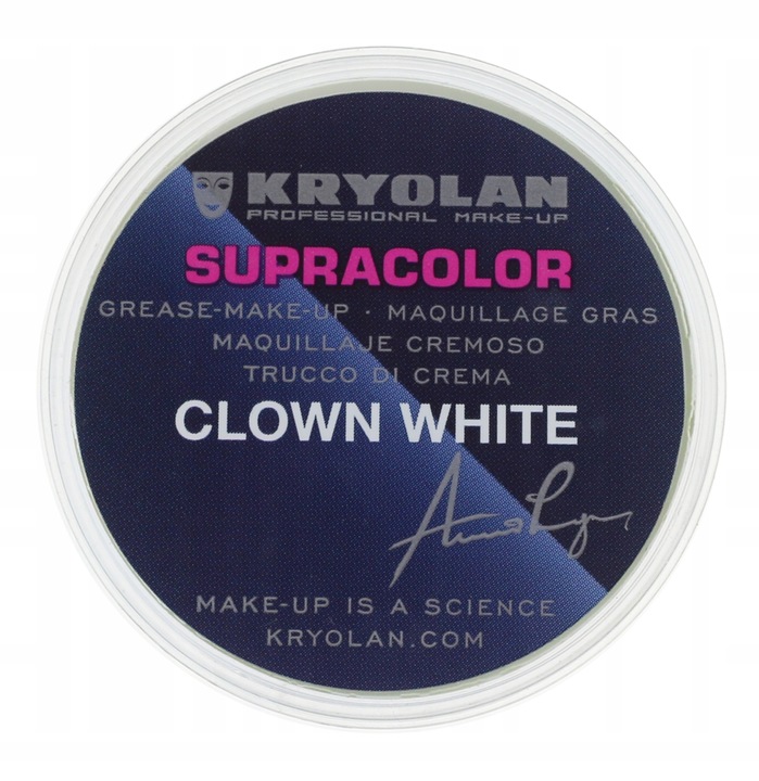KRYOLAN - SUPRACOLOR CLOWN WHITE Farba do twarzy