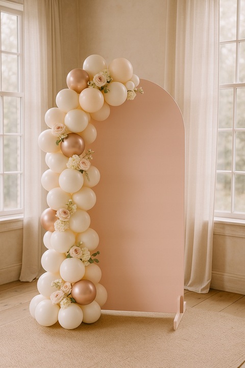 ŚCIANKA DEKORACYJNA MDF na urodziny, wesele, chrzest 180x90cm