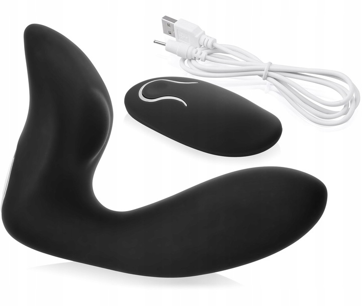 WIBRUJĄCY MASAŻER PROSTATY SEX WIBRATOR MĘSKI DO ANUSA 12 FUNKCJI Z PILOTEM