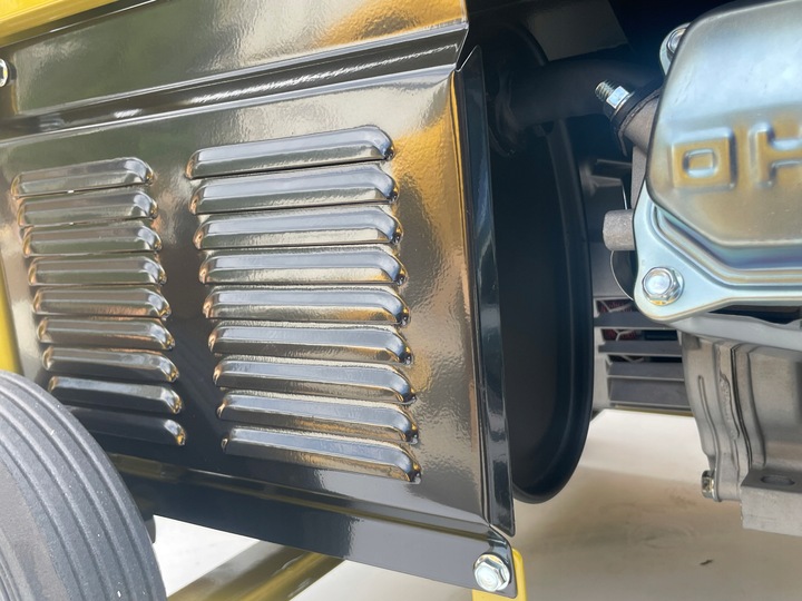 Agregat prądotwórczy 5,25kW generator prądu AVR ele-start koła