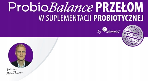 ProbioBALANCE Probiotyk FORTE 60 mld 30 kap MIKROBIOTA MIKROFLORA JELITOWA