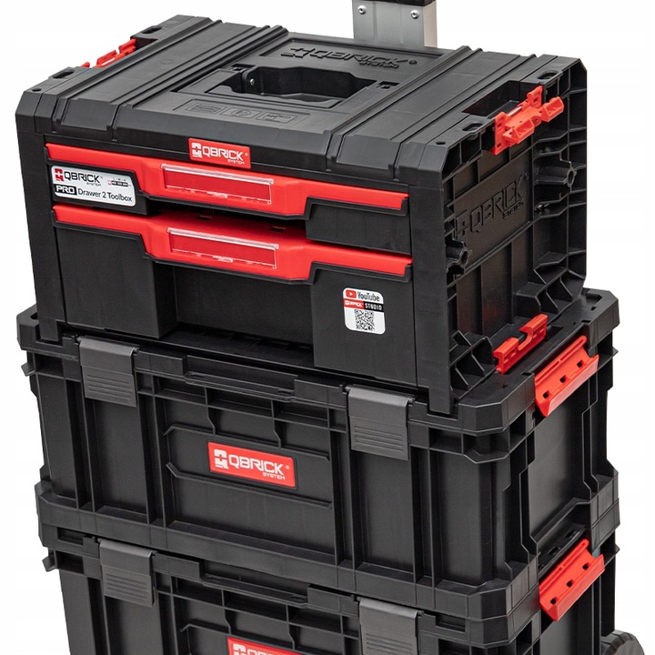 SKRZYNIA NARZĘDZIOWA MODUŁOWA 26L Qbrick System TWO Toolbox Plus Vario