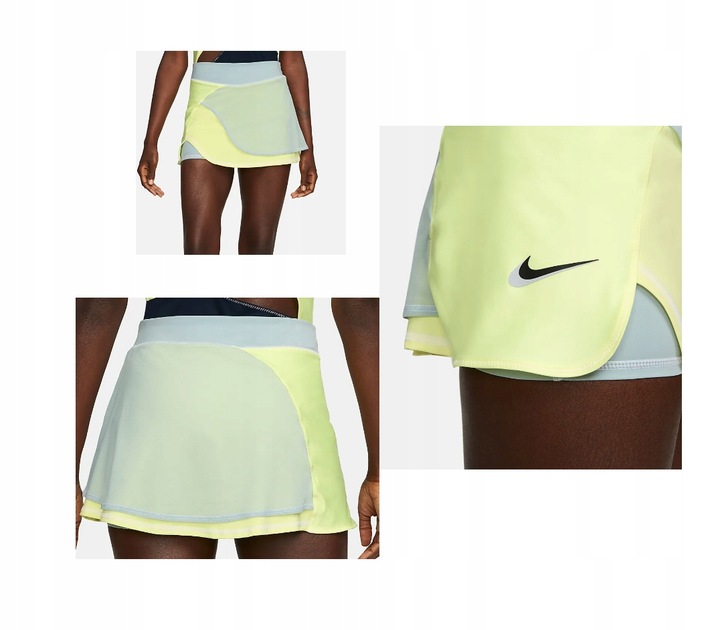 Spódnica Nike Court Dri-fit Slam Tenis DD8843712 S