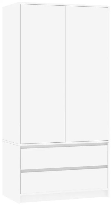 Szafa garderoba 90cm 2szuflady biała B-9