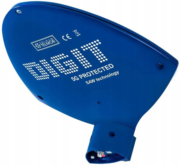 ANTENA DVBT2 DO TELEWIZJI NAZIEMNEJ TELMOR DIGIT ACTIVA 5G FILTR