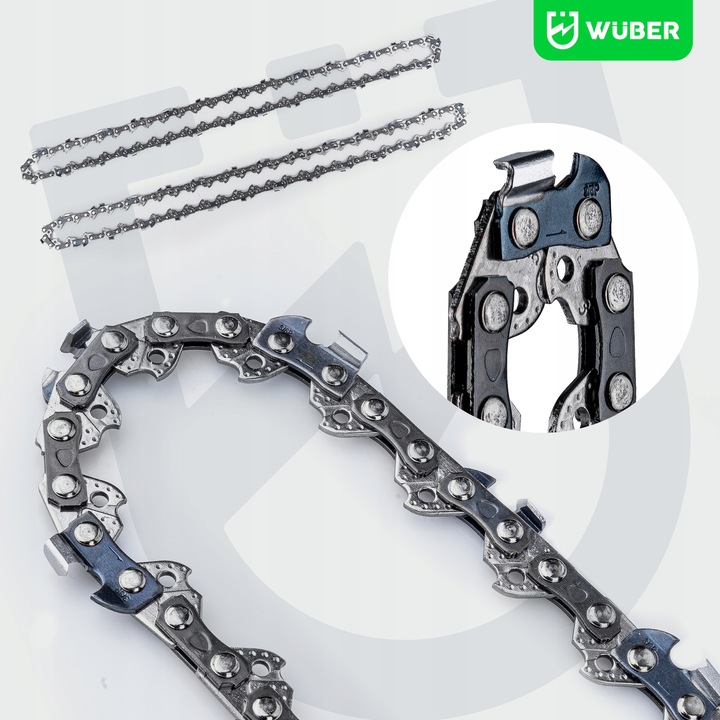 PROWADNICA DO PIŁY SPALINOWEJ PILARKI 15" 38CM + 2X ŁAŃCUCH 0.325"