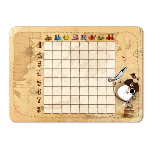 JANOD Gra magnetyczna Statki Pirat Battleship