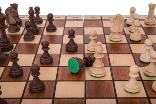 SQUARE - Szachy drewniane JOWISZ - 40 x 40 cm