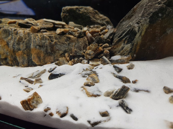 Biały, śnieżnobiały piasek do akwarium PREMIUM