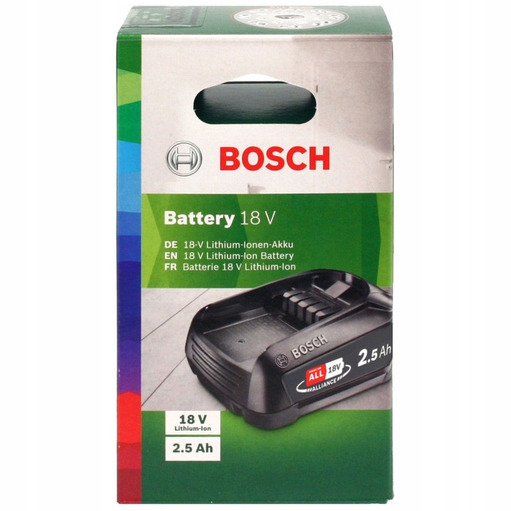 Akumulator PBA 18V 2,5Ah litowo-jonowy BOSCH