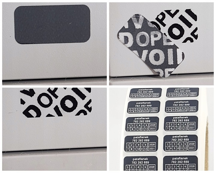 Plomba czarna void total transfer fi 15 mm 500 szt