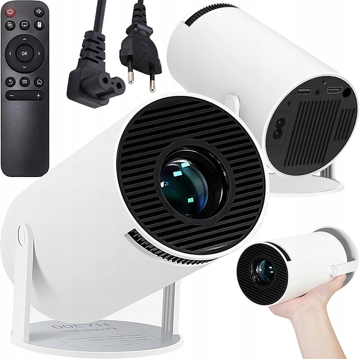 PROJEKTOR HY300 PRO 2025 NOWA WERSJA 4K HD WIFI PRZENOŚNY SMART