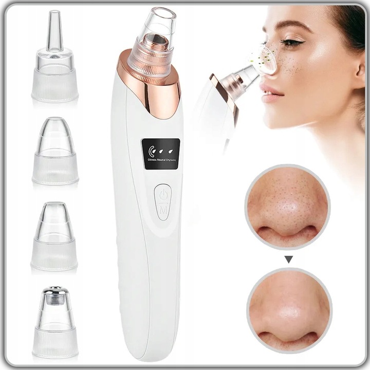 ELEKTRYCZNY PRZYRZĄD ODKURZACZ DO WĄGRÓW PRYSZCZY ZASKÓRNIKÓW 15w1