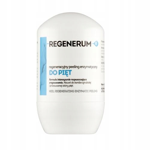 Regenerum Regeneracyjny peeling enzymatyczny do pięt, skóra sucha, 50 ml