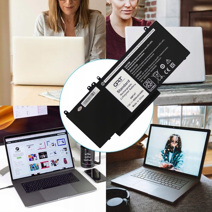 Bateria G5M10 WYJC2 0WYJC2 do Dell Latitude E5270 E5470 E5570 E5750