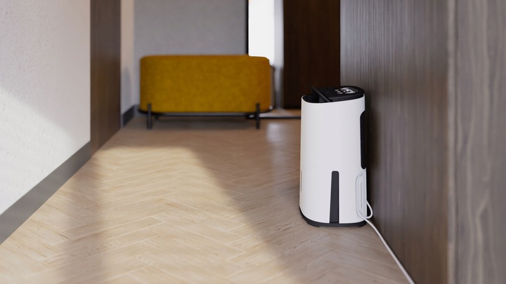 Hybrydowy osuszacz i oczyszczacz powietrza Meaco Arete Two 12L Wi-Fi