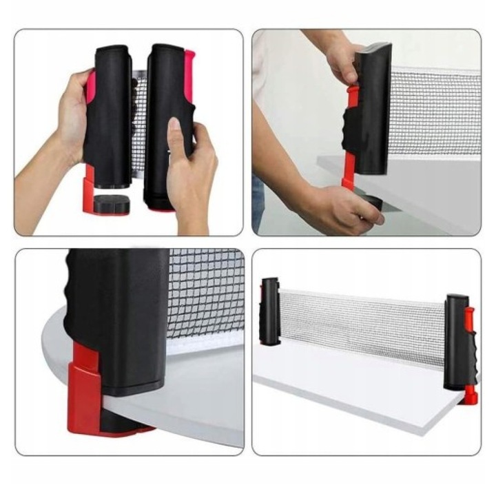 ZESTAW DO PING-PONG RAKIETKI SIATKA I PIŁECZKI