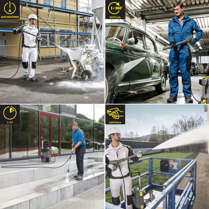 PROFESJONALNA MYJKA CIŚNIENIOWA KARCHER HD 5/17 CX PLUS BĘBEN + ZESTAW