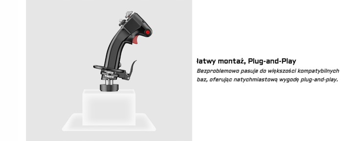 MOZA MH16 Flightstick, Symulator Lotu