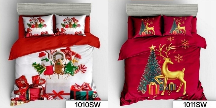 KOMPLET POŚCIEL 200X220 +2 POSZEWKI DWUSTRONNA DUŻO WZORÓW