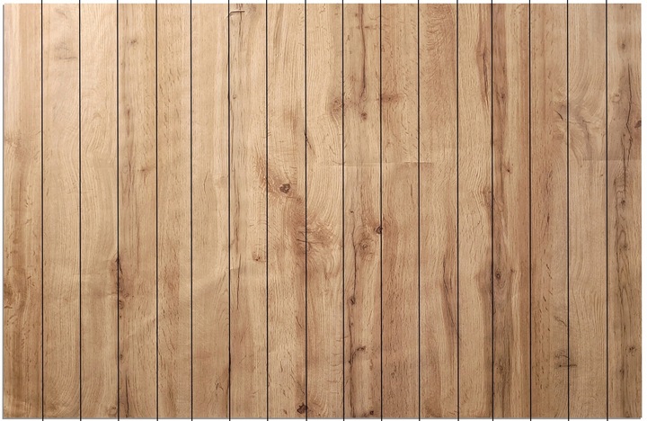 Lamele ścienne na FILCU 55 x 275 cm 3D dąb naturalny, wotan różne kolory