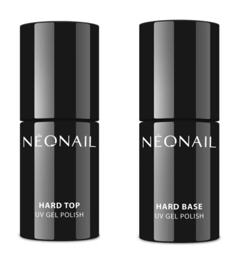NEONAIL Zestaw: Hard Base 7,2ml + Hard Top 7,2ml