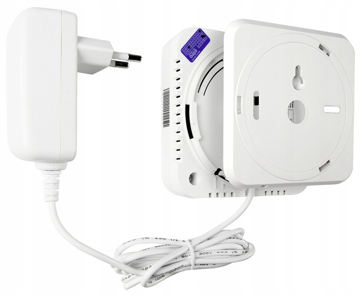 2w1 Czujnik Czadu Tlenku Węgla Gazu Ziemnego 230V